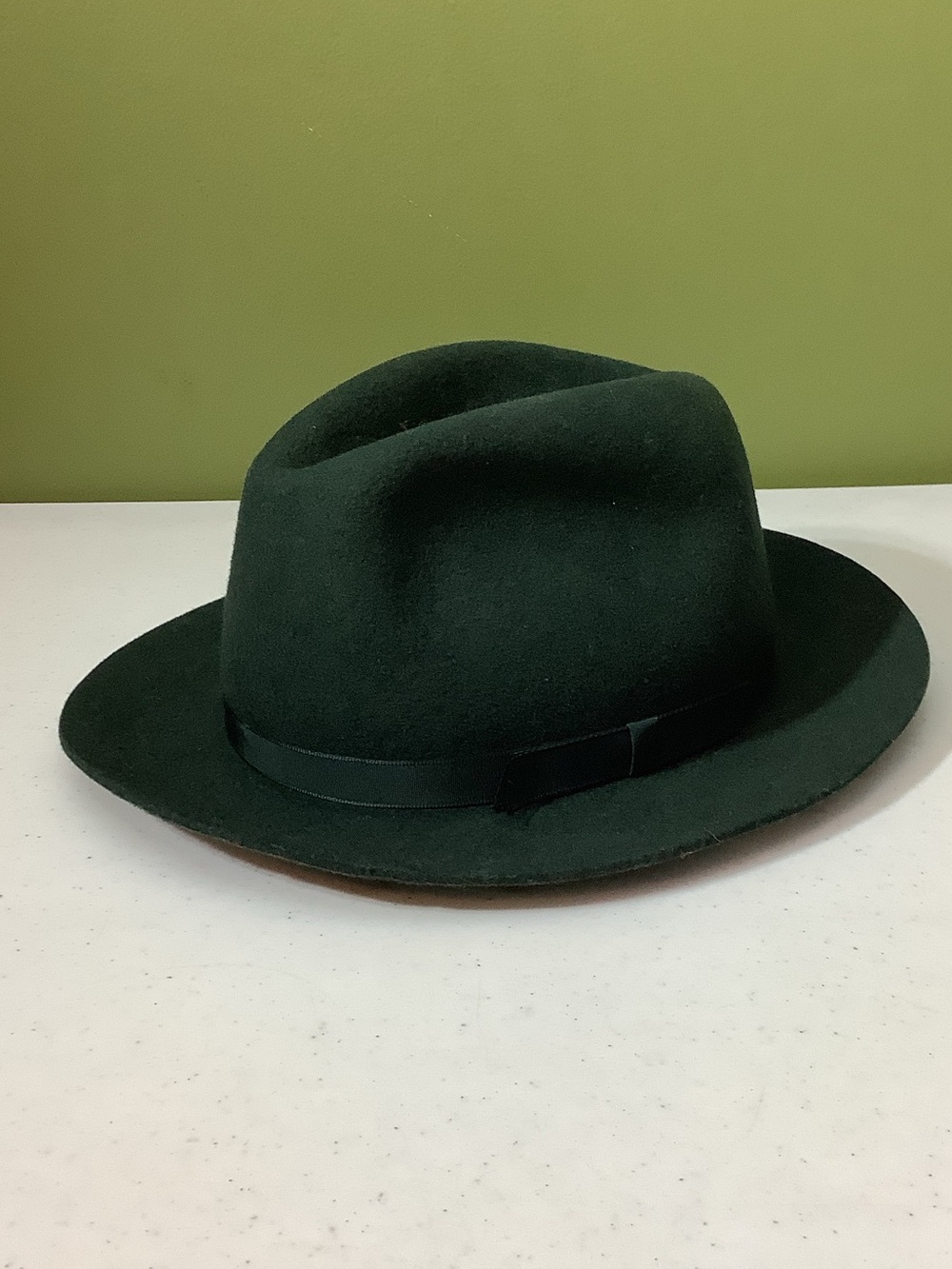 L.L. Bean forest green wool hat